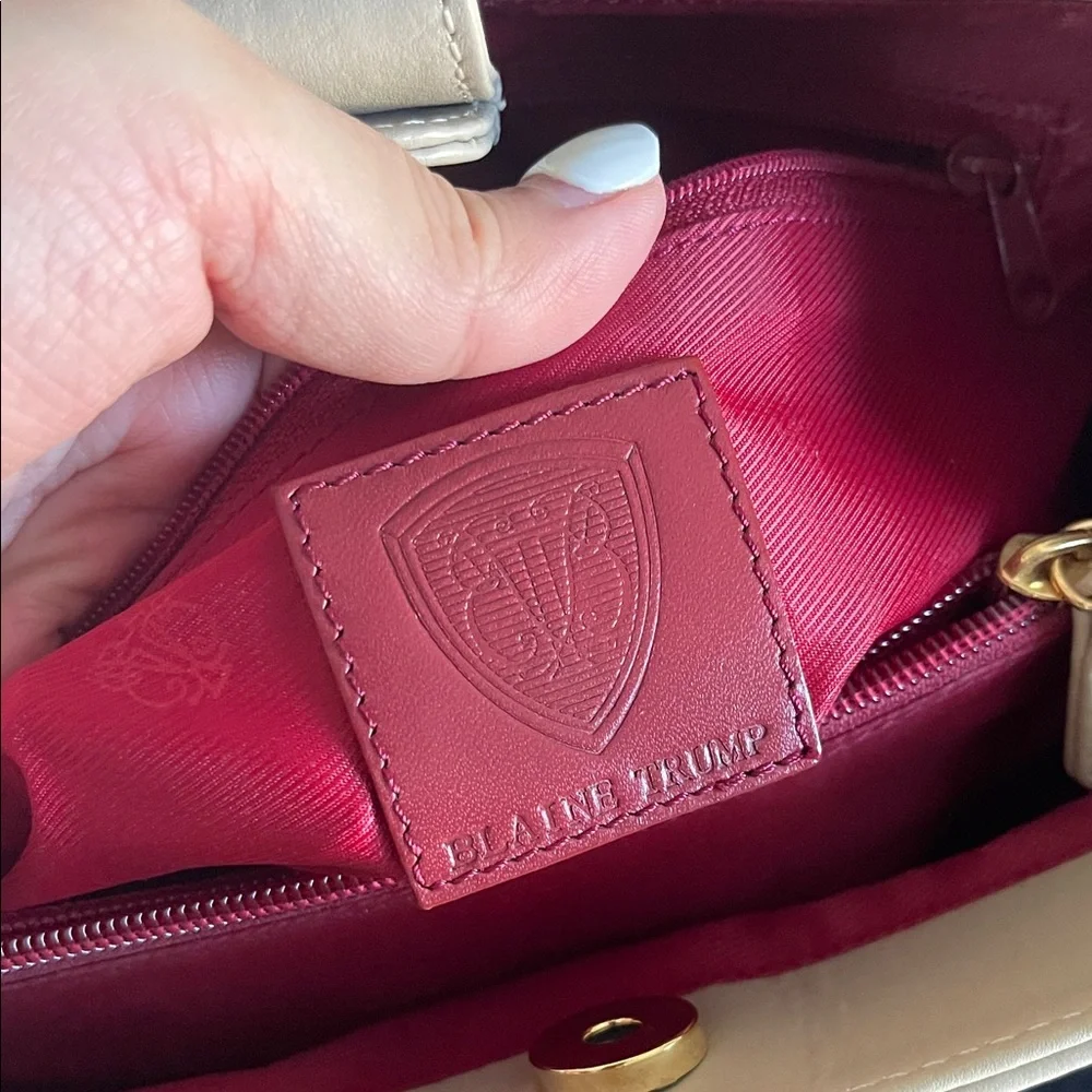 Blaine Trump Quilted Shoulder Bag